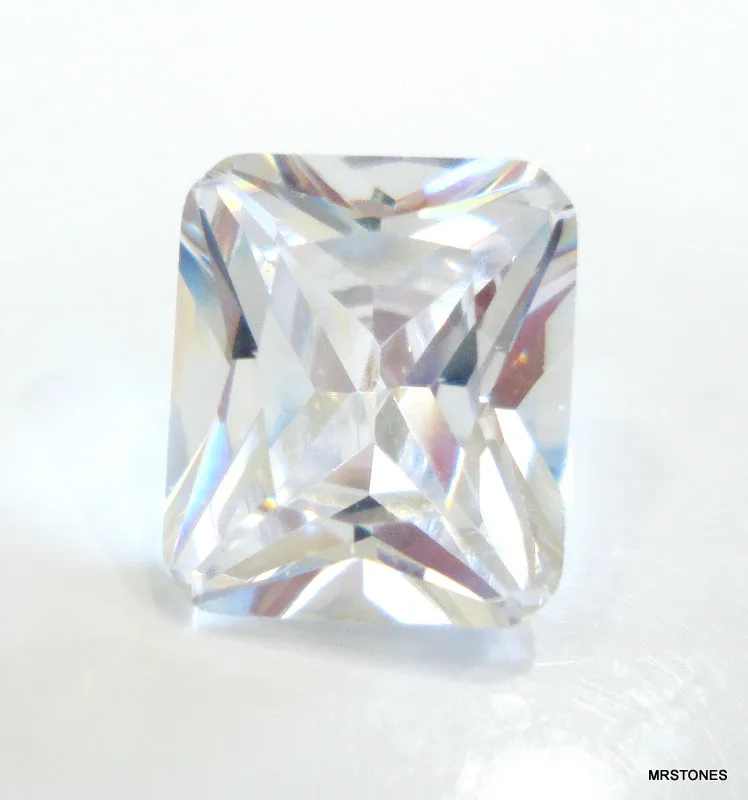 14x12mm (S19) Cubic Zirconia Radiant Cut Cushion