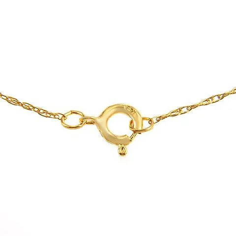 1.5 Carat 14K Solid Yellow Gold Cross Necklace Natural Multicolor Gems
