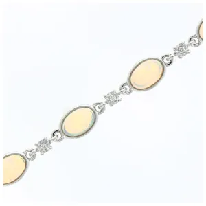 18ct White Gold 13di-13ovop R/O Blt