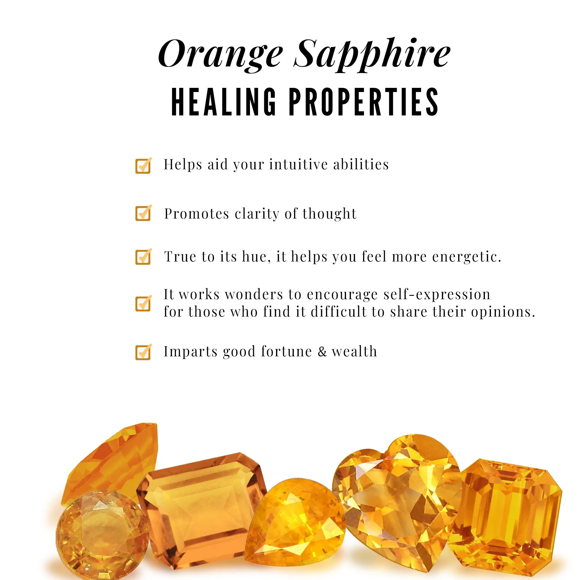 4 MM Round Cut Genuine Orange Sapphire Minimal Solitaire Stud Earrings for Women