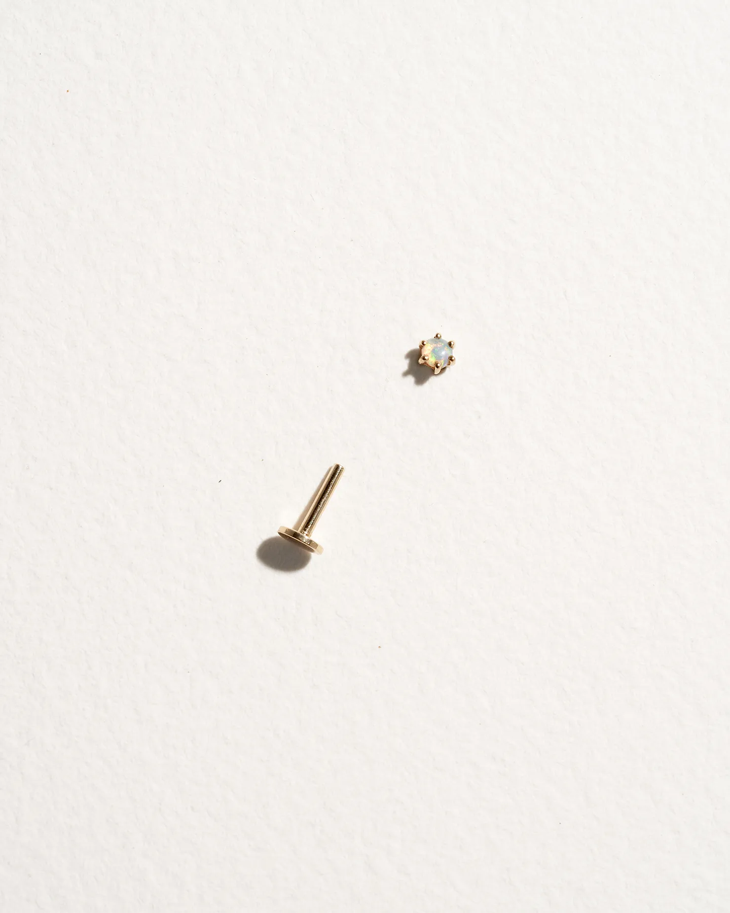 6 Prong Opal Stud