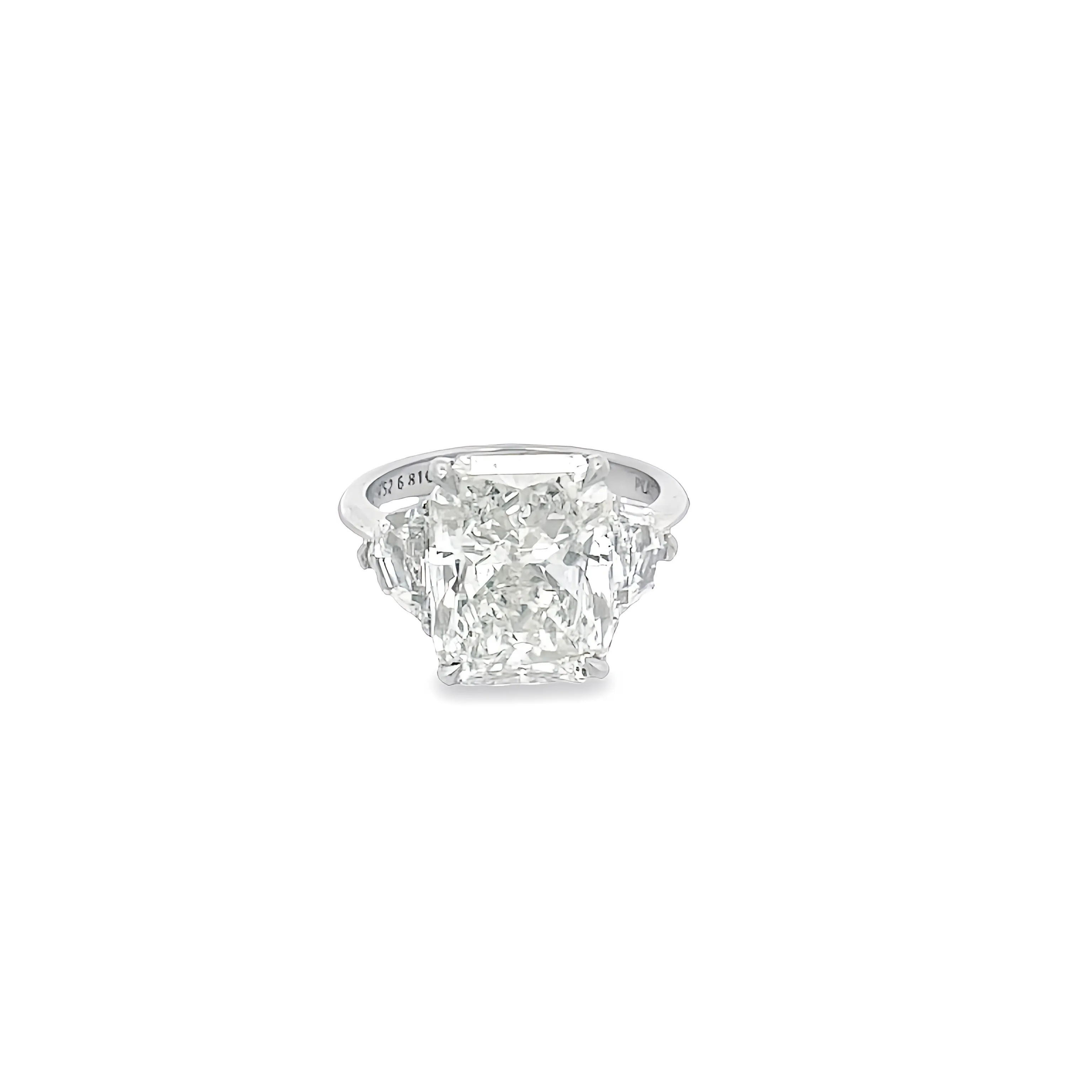 6.81CT Radiant Diamond Ring