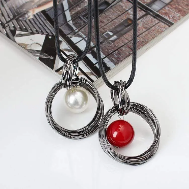 Beautiful Created pearl necklace