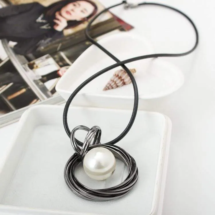 Beautiful Created pearl necklace