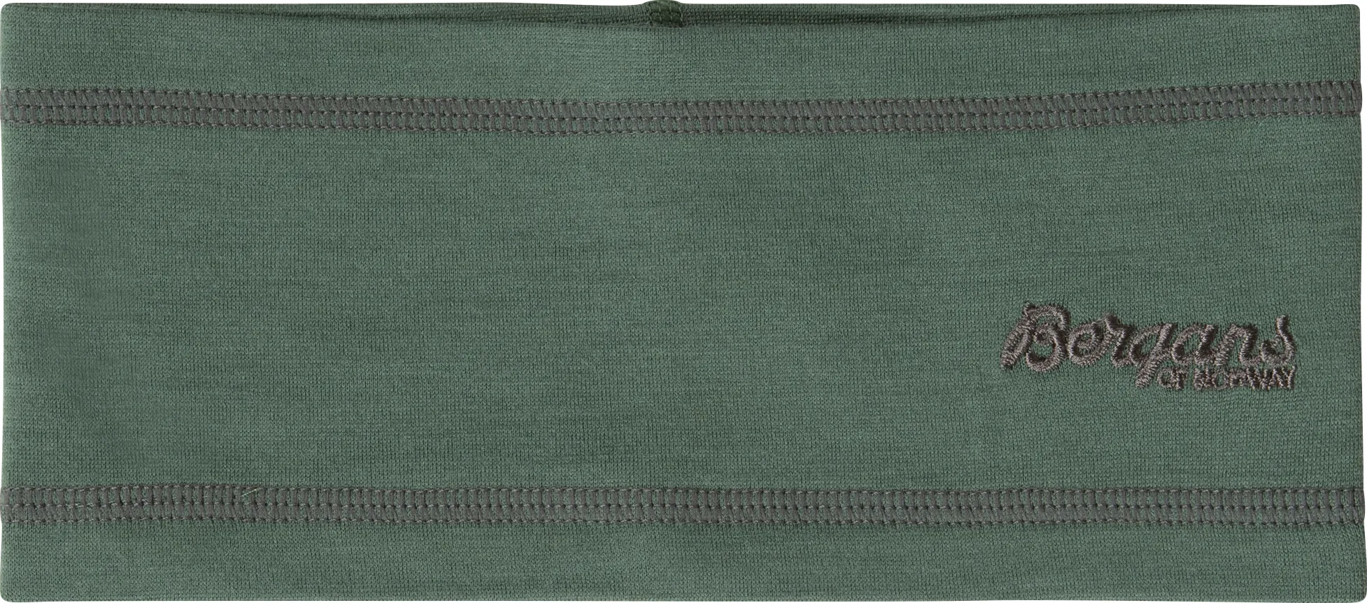 Bergans Juniors&#x27; Wool Headband Dark Jade Green | Buy Bergans Juniors&#x27; Wool Headband Dark Jade Green here | Outnorth