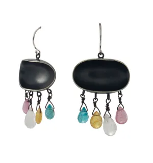 Black Light Earrings