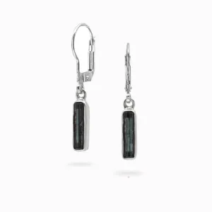 Blue Tourmaline Drop Earrings
