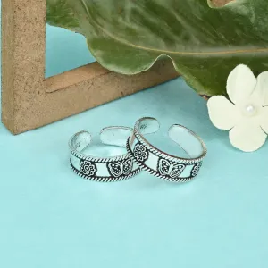 Butterfly Blossom Toe Ring