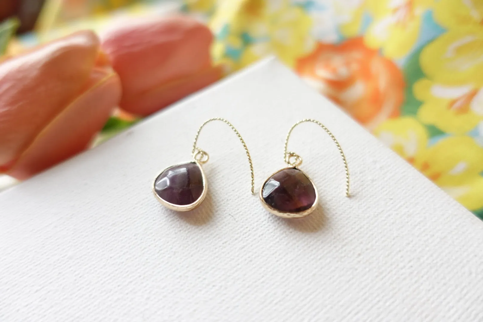 Carillo Natural Gemstone Earrings