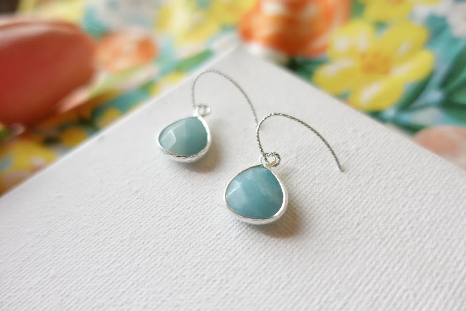Carillo Natural Gemstone Earrings