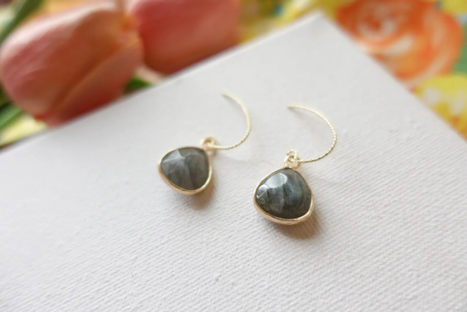 Carillo Natural Gemstone Earrings