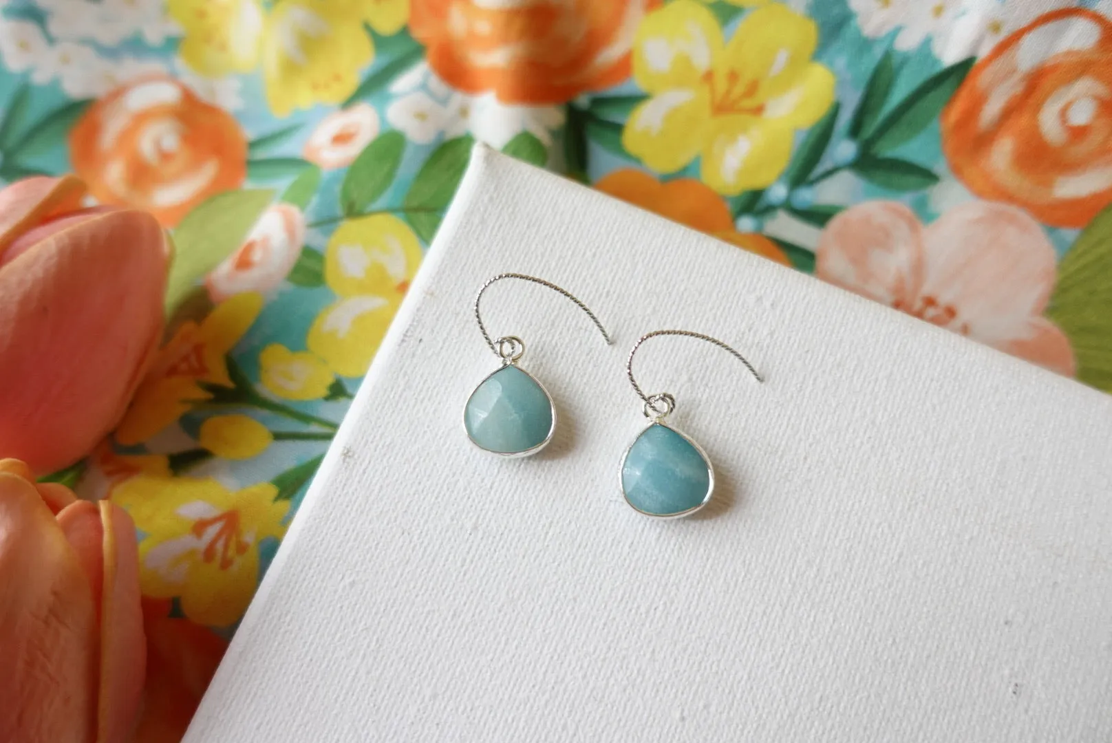 Carillo Natural Gemstone Earrings