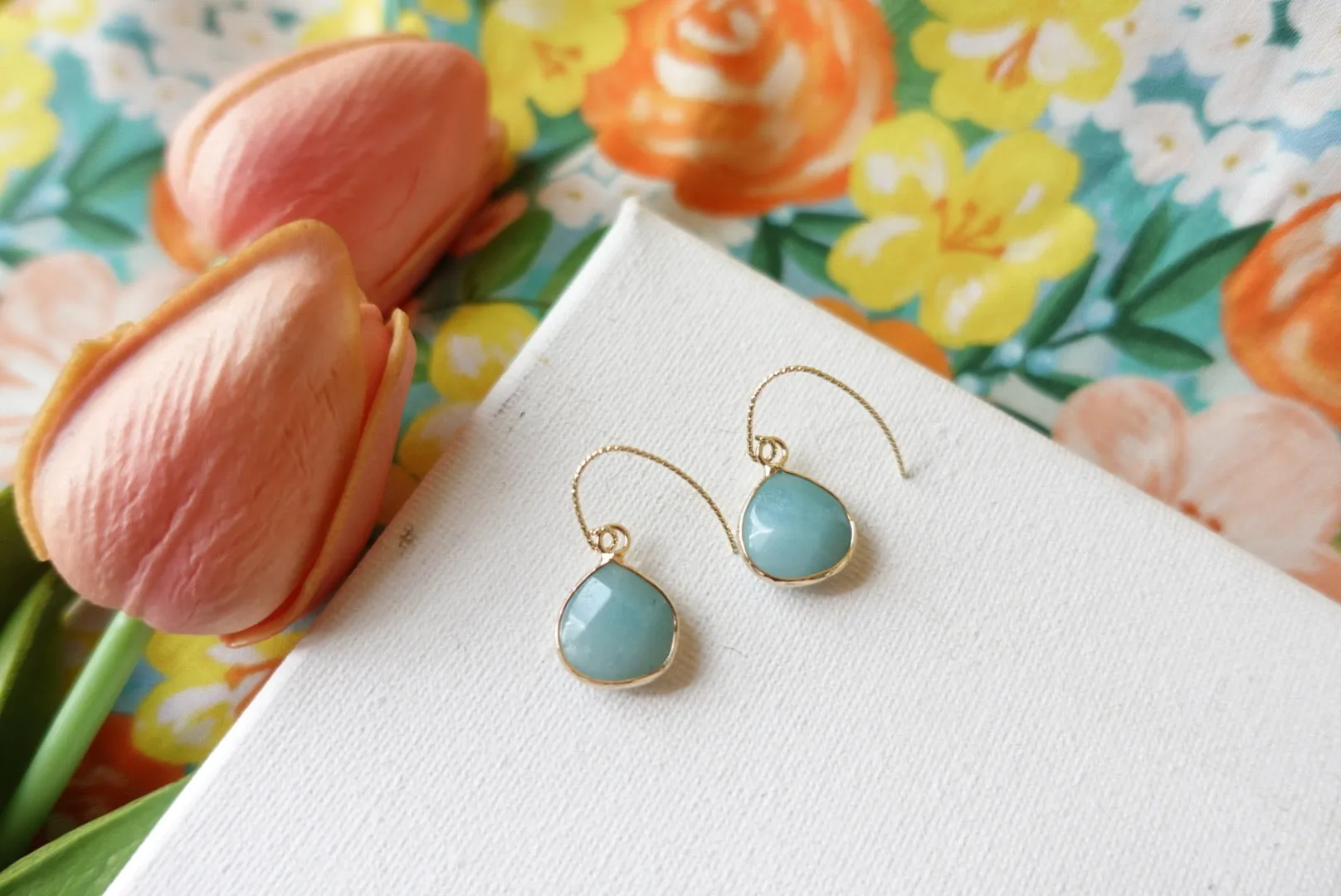 Carillo Natural Gemstone Earrings
