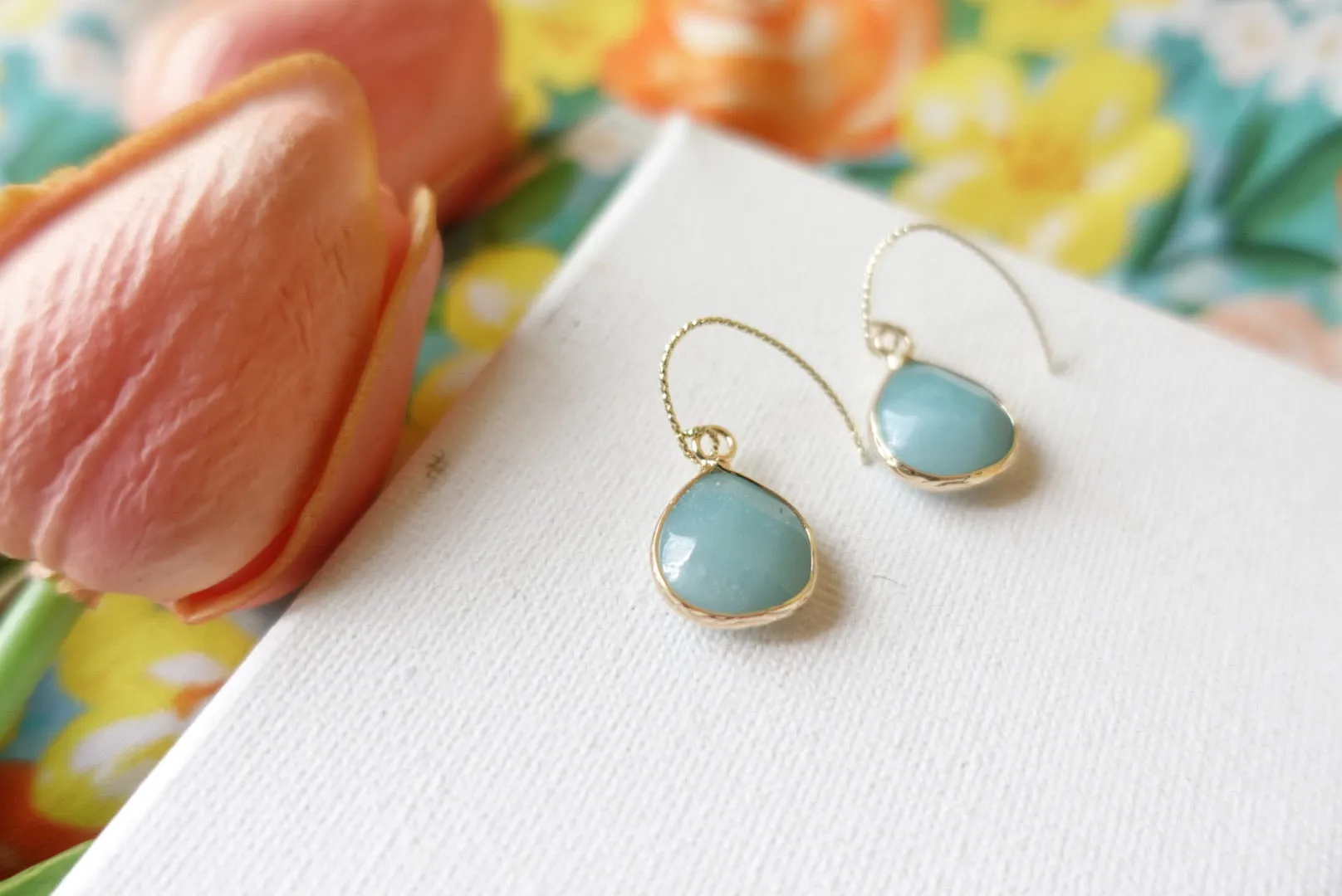 Carillo Natural Gemstone Earrings