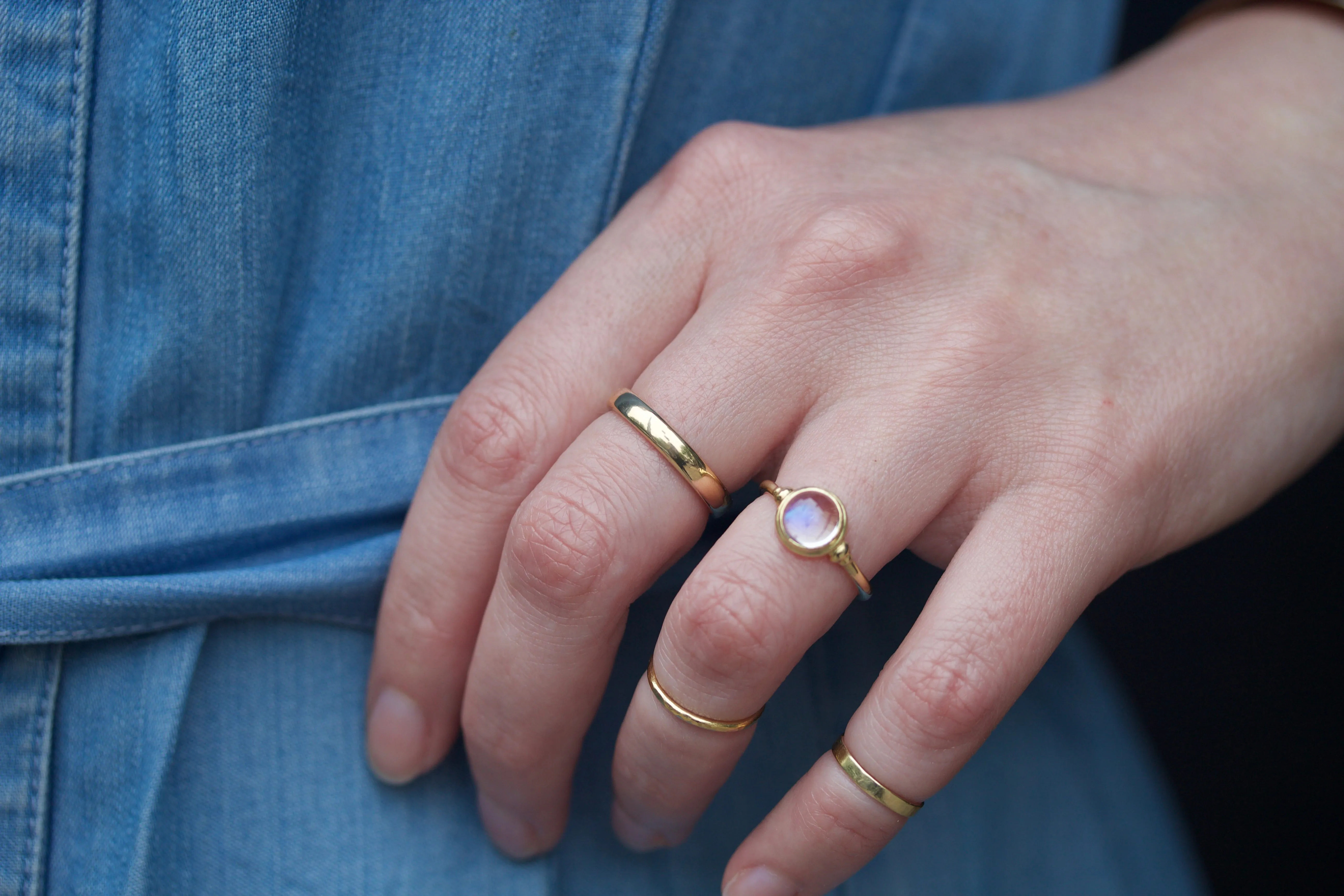 Classic Wedding Ring in 18K Yellow Gold
