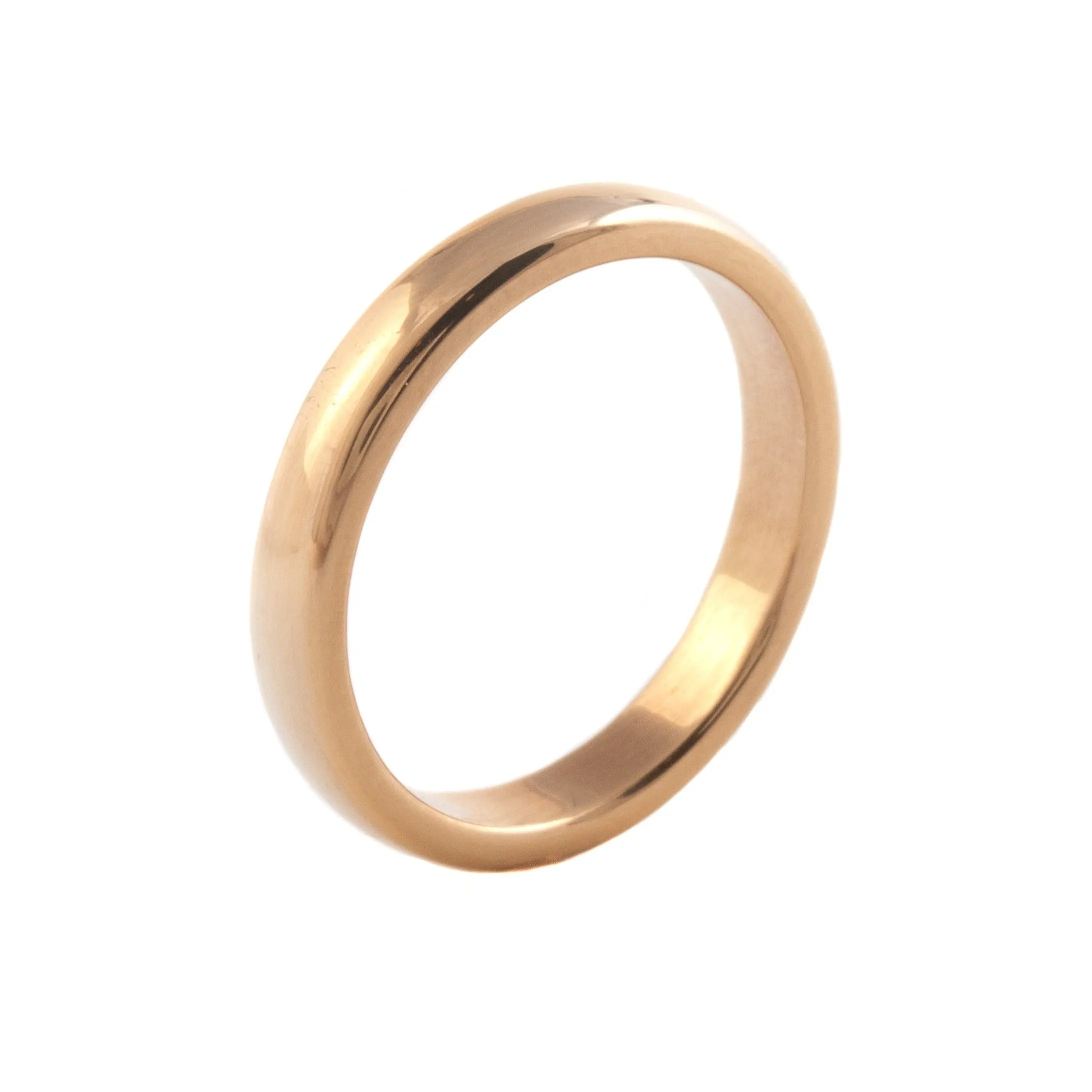 Classic Wedding Ring in 18K Yellow Gold