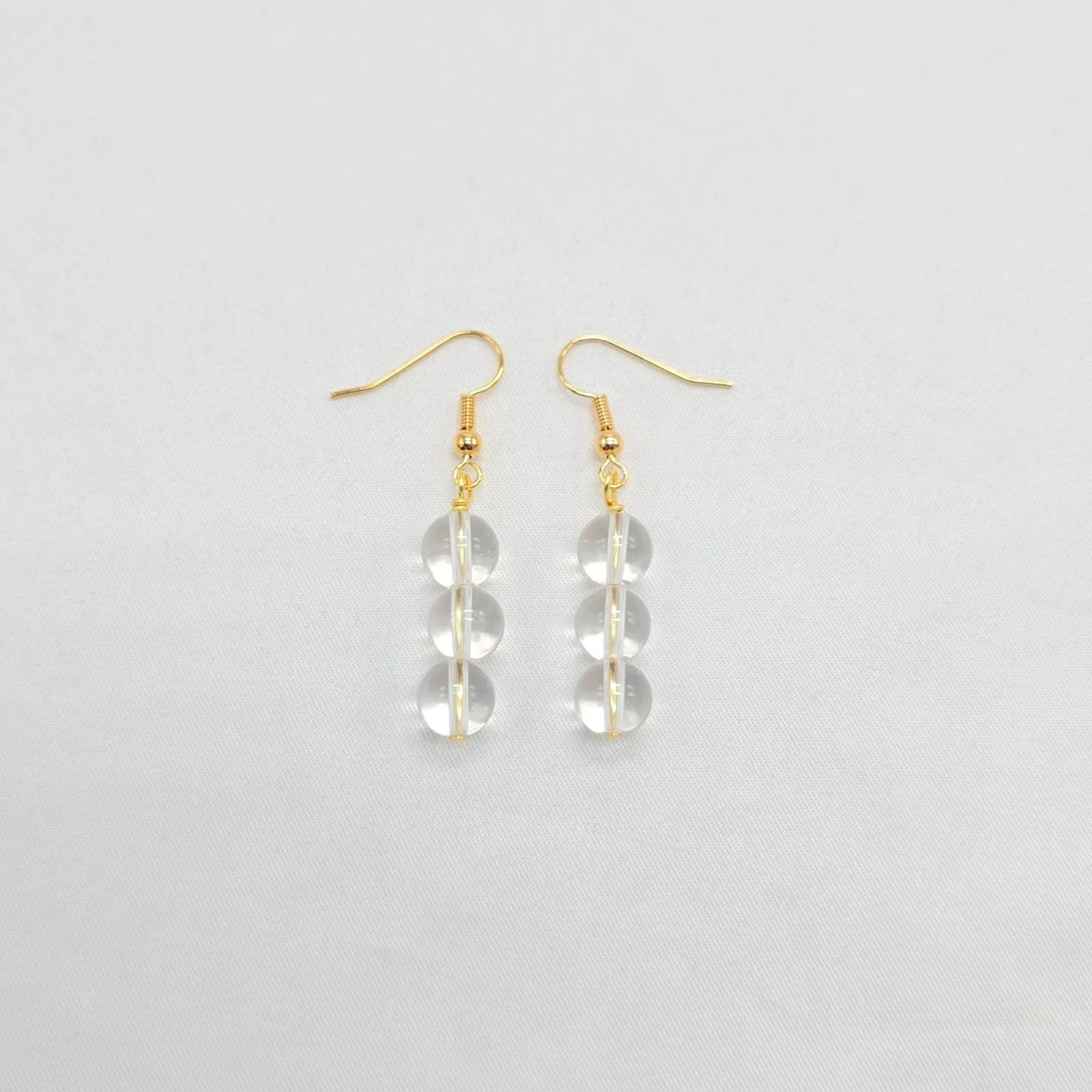 Clear Quartz Earrings
