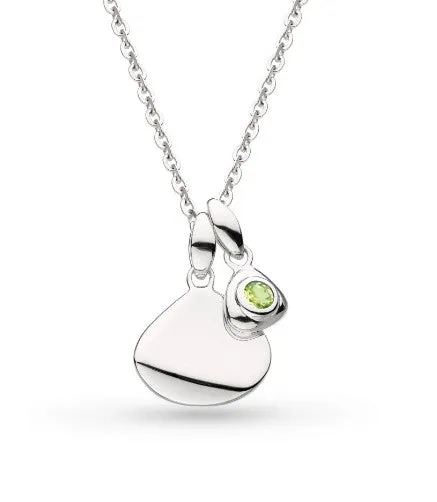 Coast August Birthstone Peridot Tag Necklace