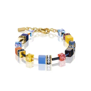 Coeur De Lion  Multicoloured GeoCube Bracelet