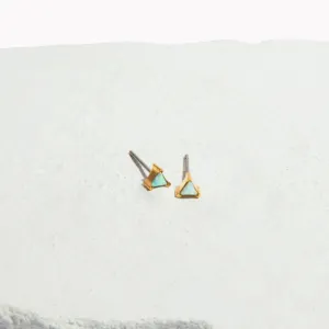 Collete Opal Stud Earrings
