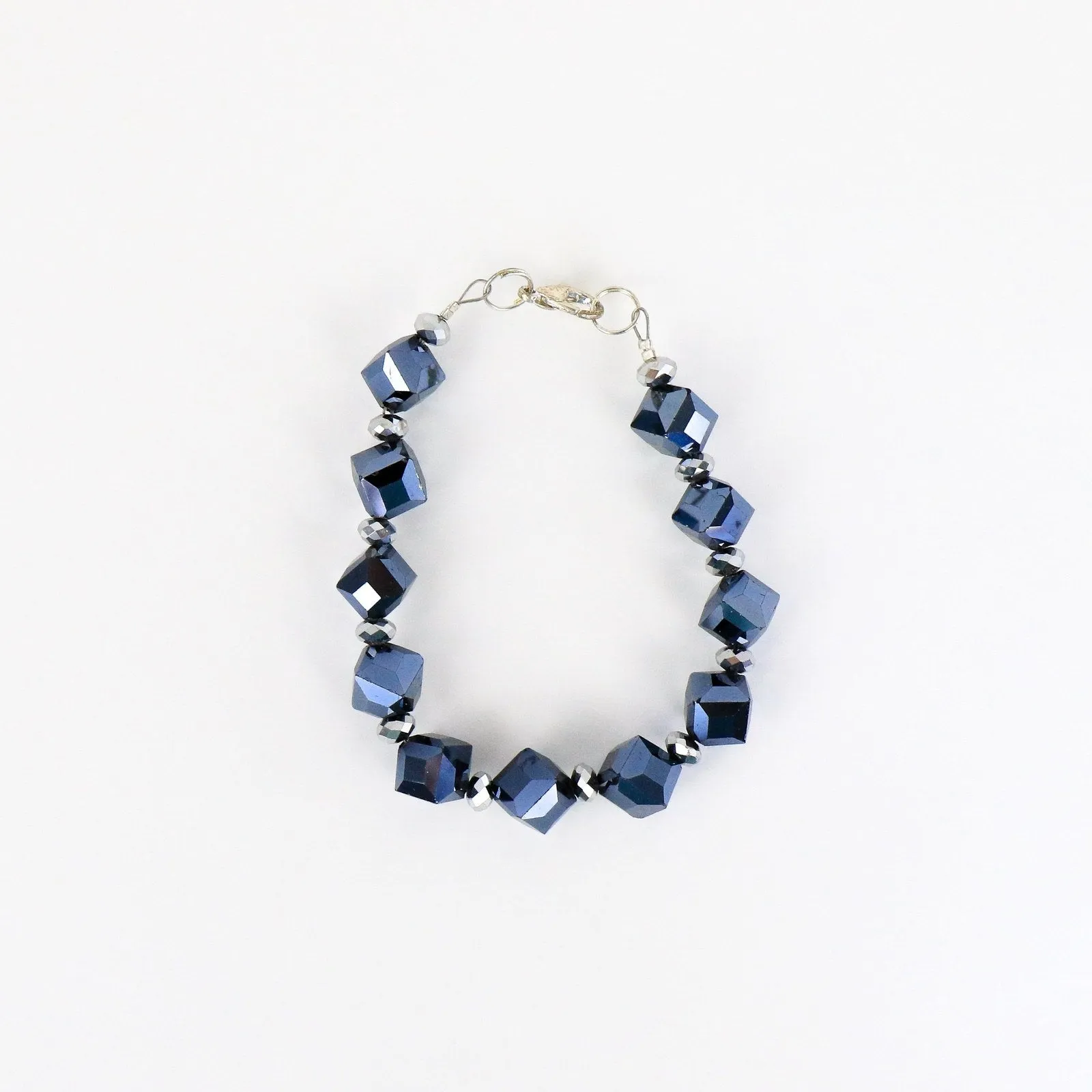 Crystal Cube Bracelet