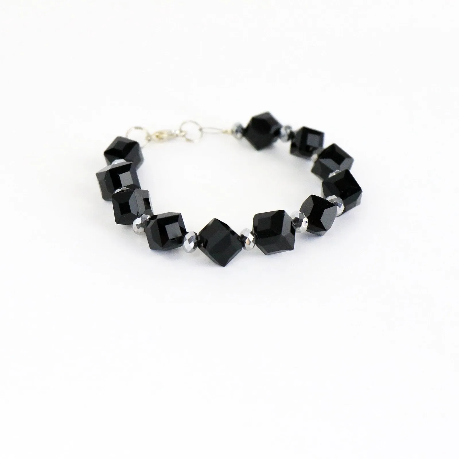Crystal Cube Bracelet