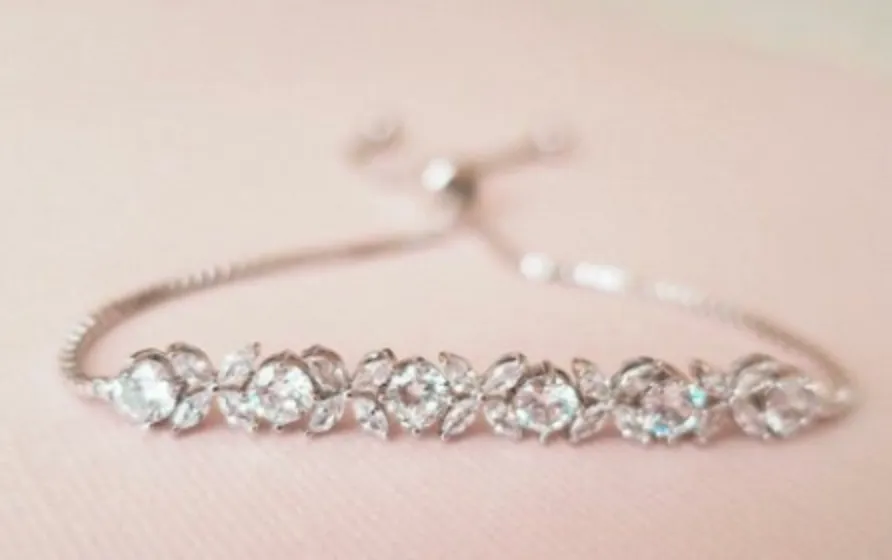 CZ Tennis Bracelet XOXO