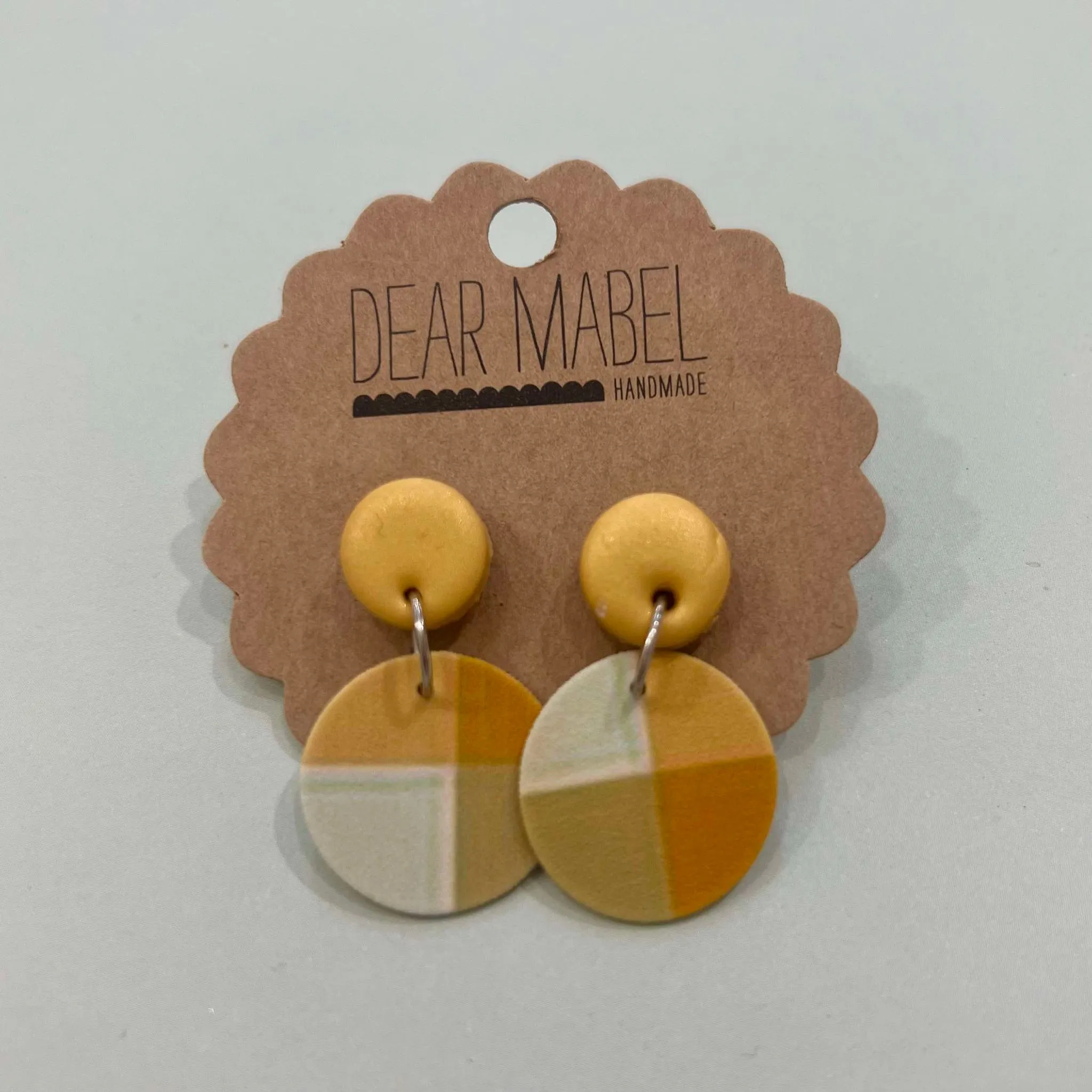Dear Mabel Handmade - Summer Picnic Earrings*