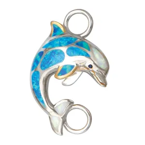 Dolphin Bracelet Topper, Sterling