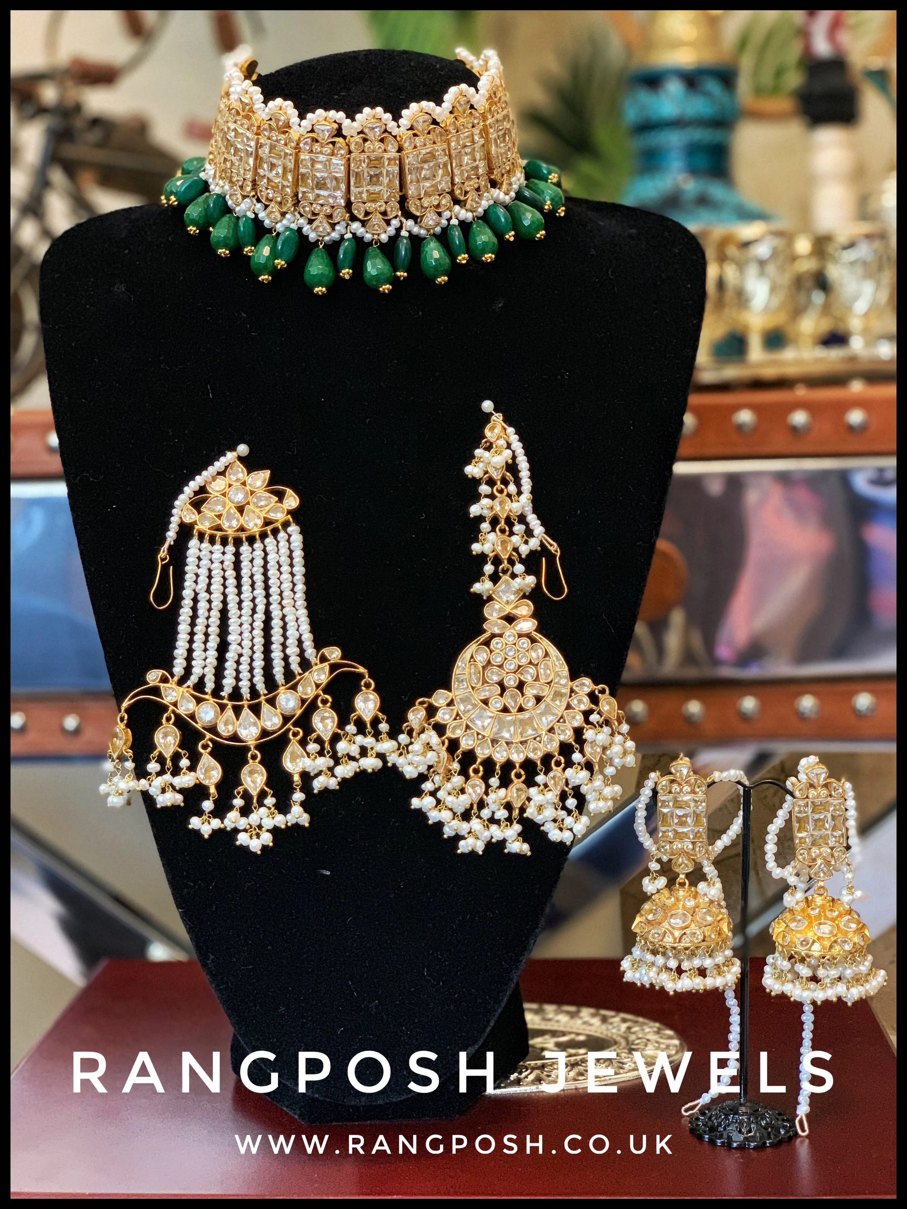 Dolunay choker Set