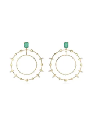 Double Circle Earrings