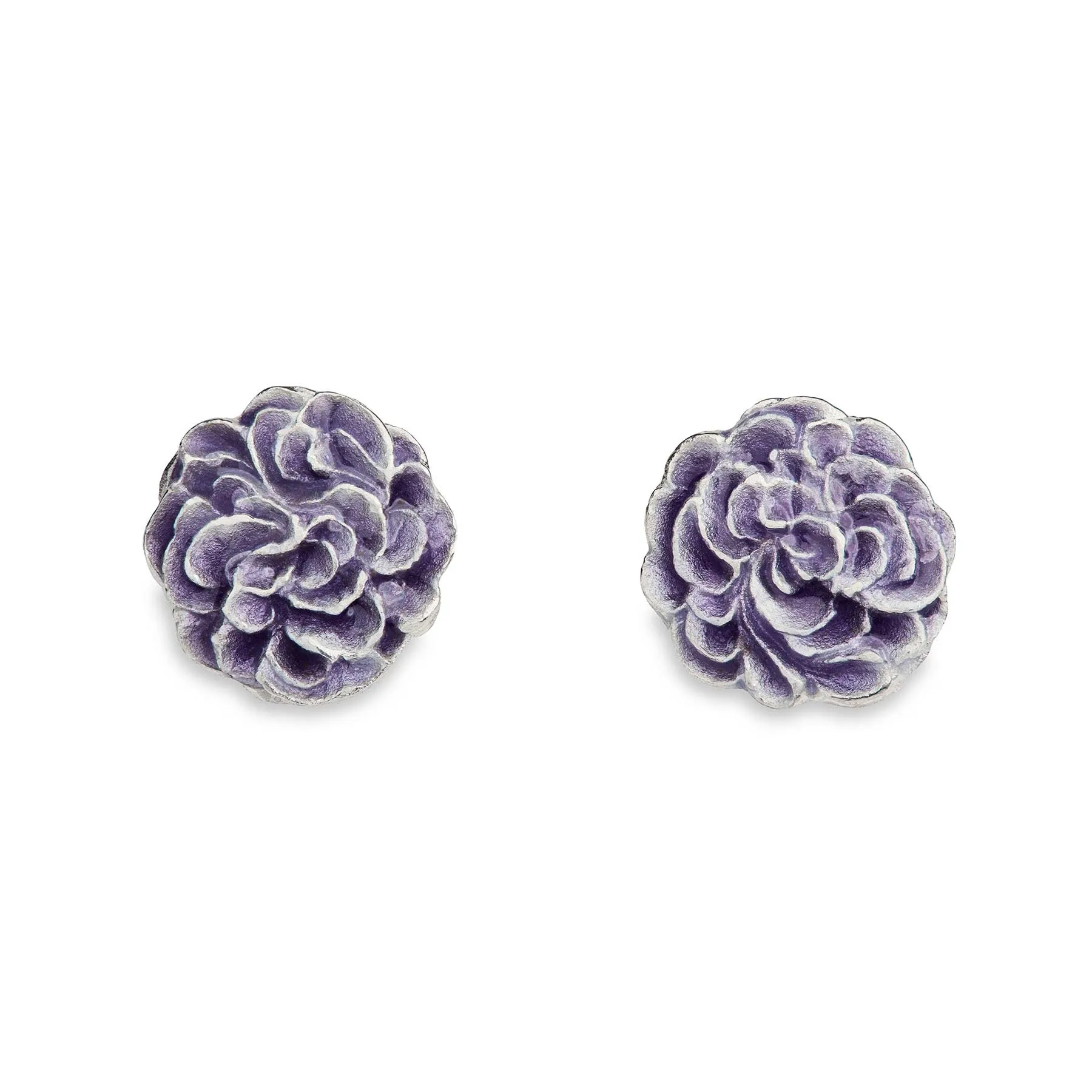 Eudora silver earrings S - Deep Sea