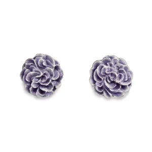 Eudora silver earrings S - Deep Sea