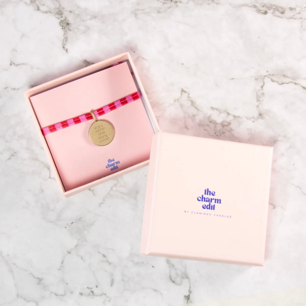 Everything Will Be Fine Charm Tie Bracelet