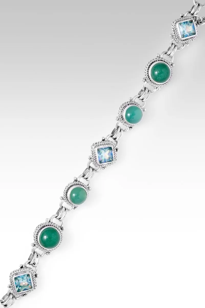 Forgiveness Heals Bracelet™ in Aventurine