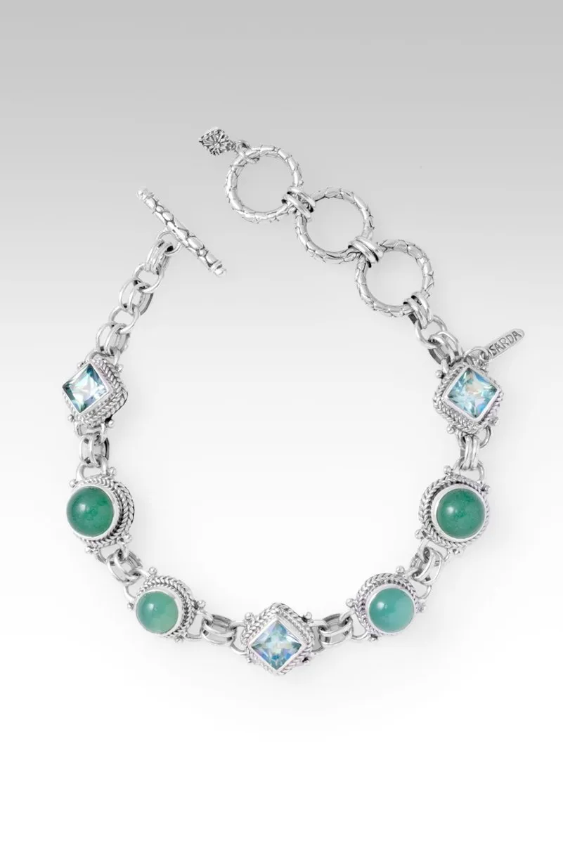 Forgiveness Heals Bracelet™ in Aventurine