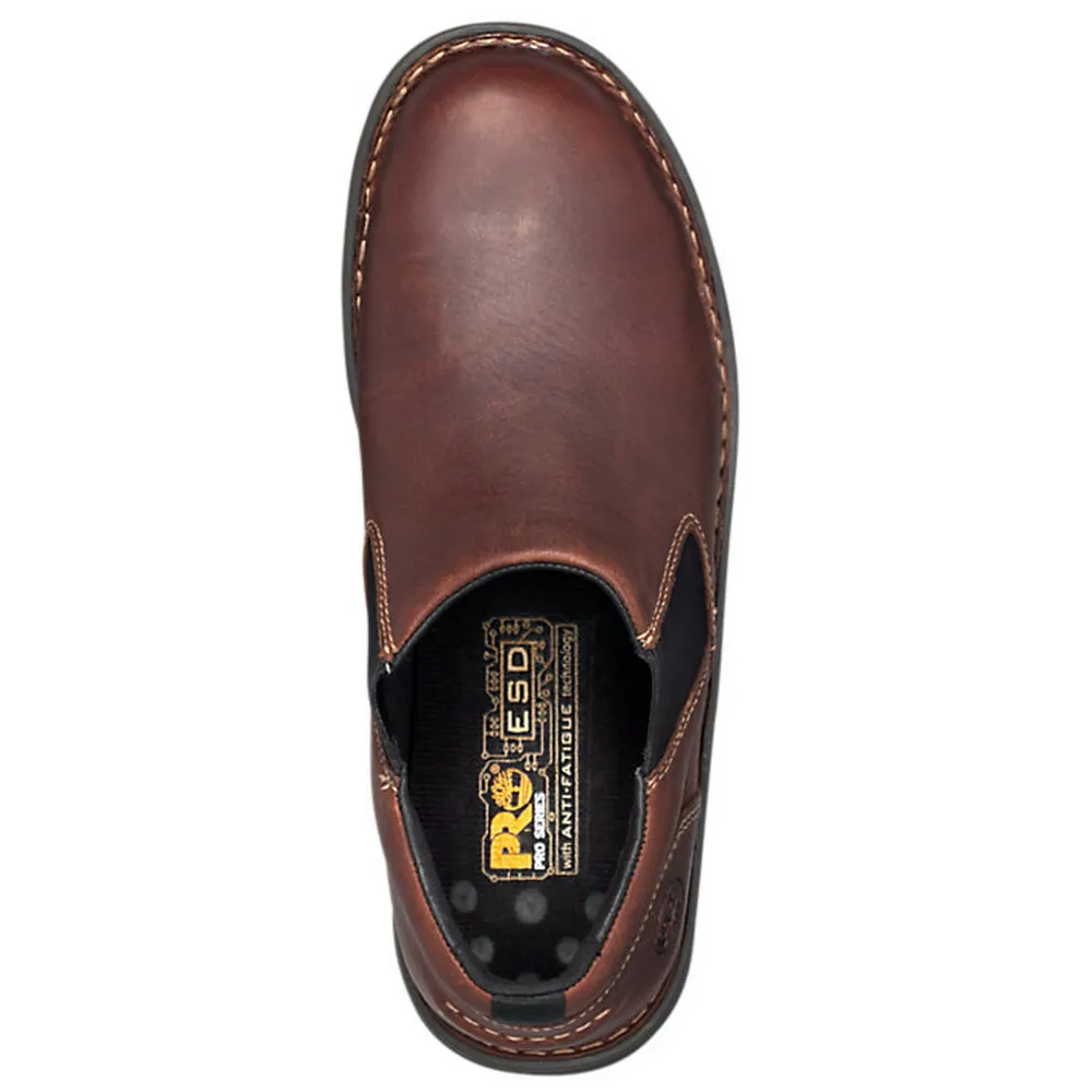 GLADSTONE STEEL TOE SLIP-ON - 214-Brown | Timberland PRO TB086509