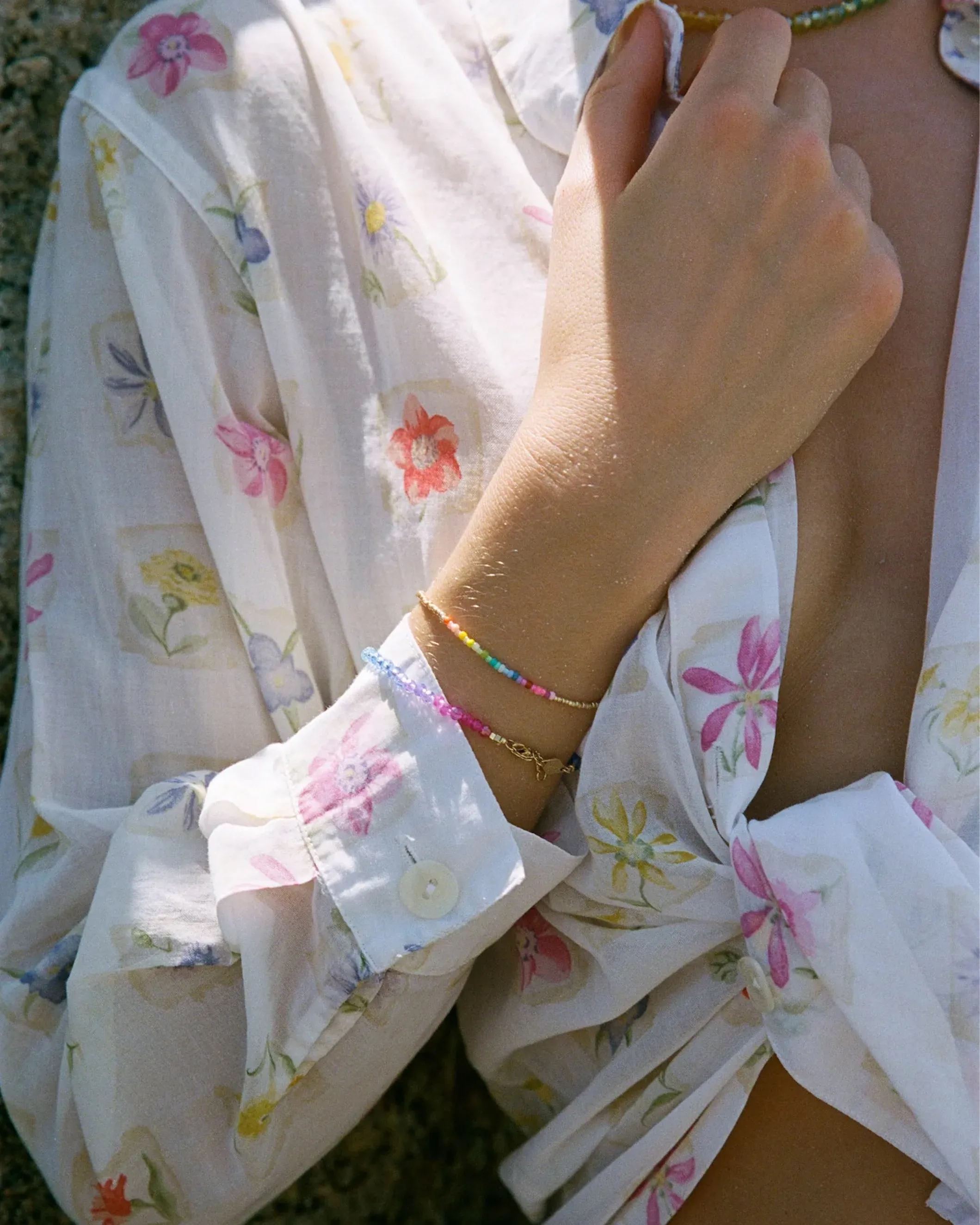 Golden Rainbow Bracelet