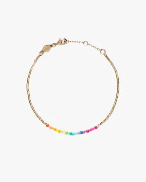 Golden Rainbow Bracelet