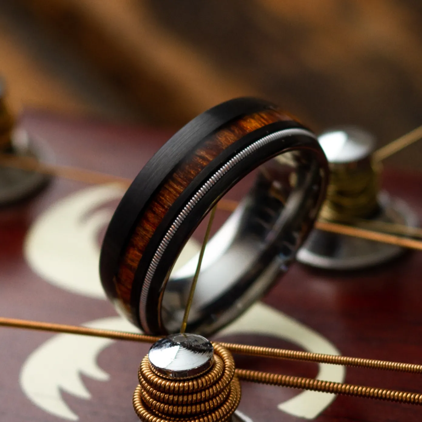 Guitar String Wedding Band