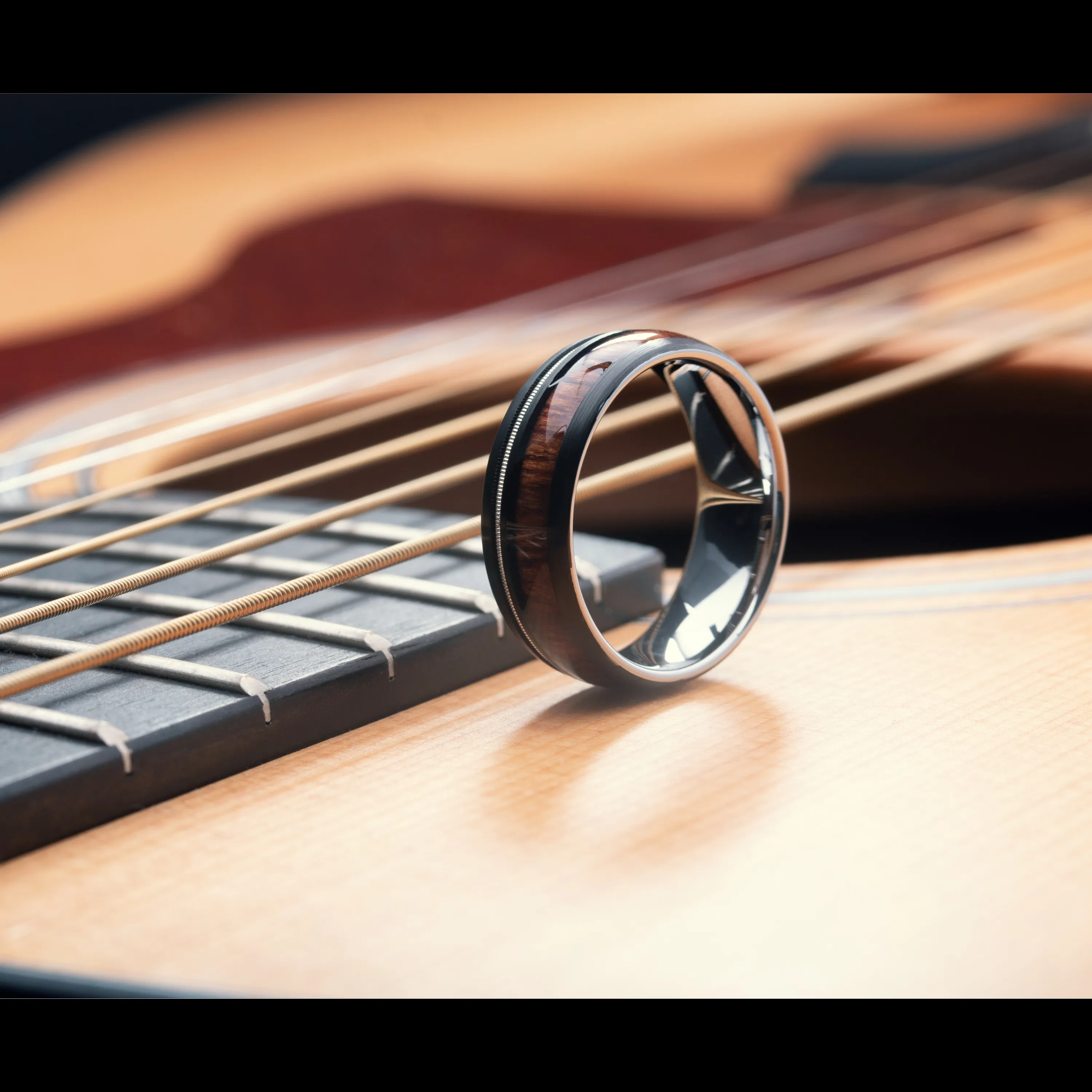 Guitar String Wedding Band