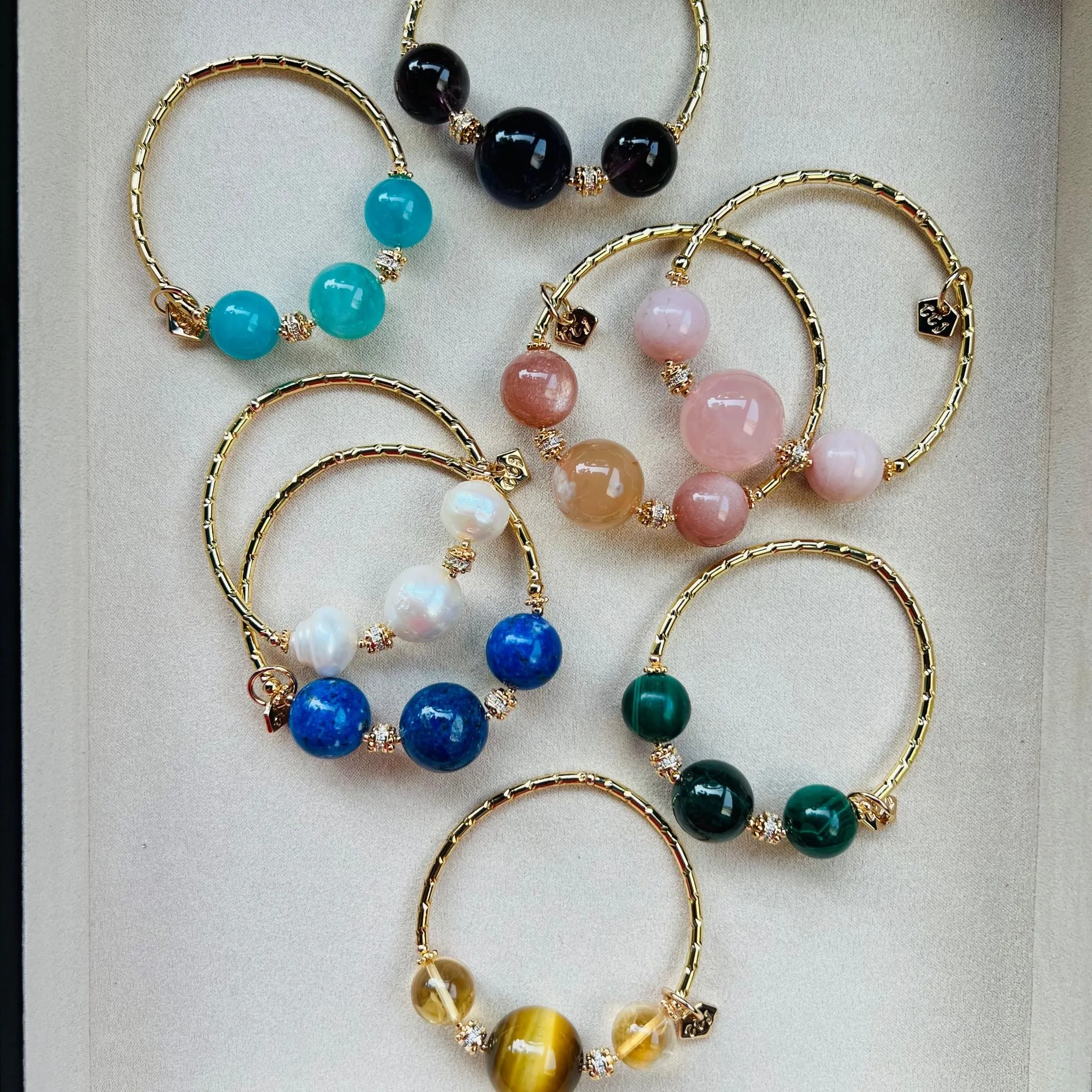 Heavenly Himalayan Quartz Diadem Bracelet