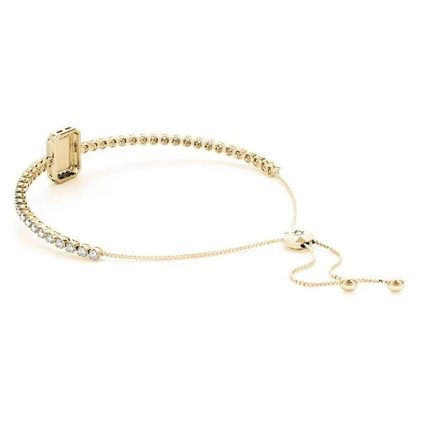 Illusion Emerald Pave Bolo Bracelet