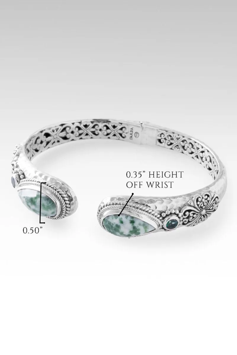 In Everything Give Thanks Tip-to-Tip Bracelet™ in Kingfisher Quartz