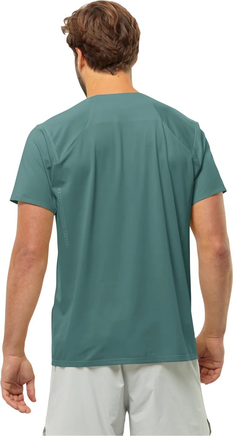 Jack Wolfskin Men&#x27;s Prelight Chill Tee Jade Green | Buy Jack Wolfskin Men&#x27;s Prelight Chill Tee Jade Green here | Outnorth