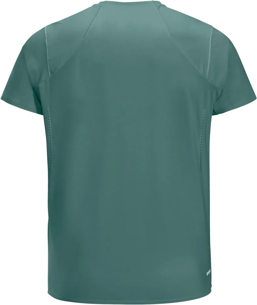 Jack Wolfskin Men&#x27;s Prelight Chill Tee Jade Green | Buy Jack Wolfskin Men&#x27;s Prelight Chill Tee Jade Green here | Outnorth