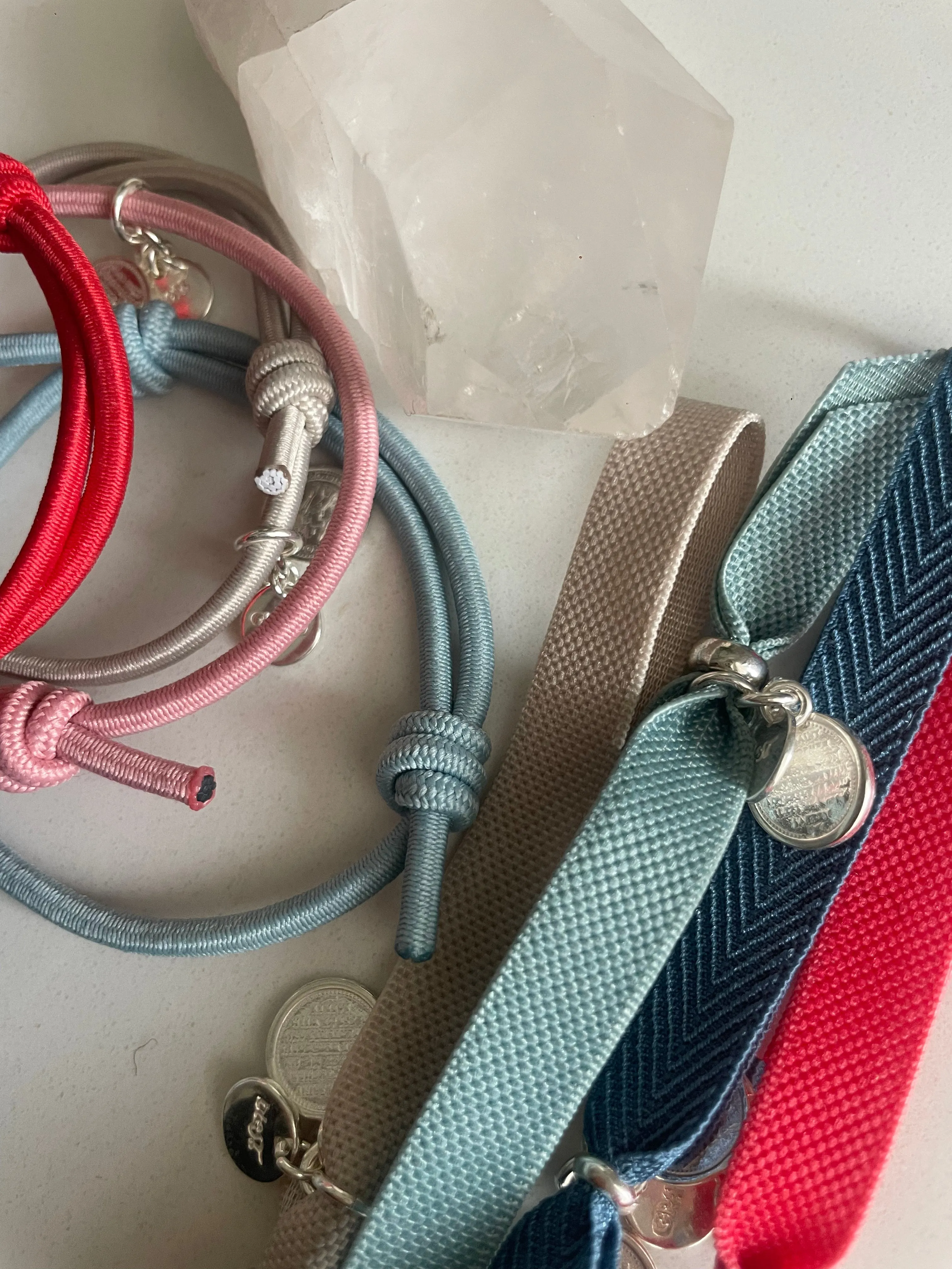 KNOT BRACELET LIGHT POWDER BLUE