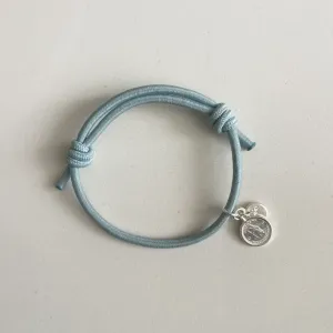 KNOT BRACELET LIGHT POWDER BLUE