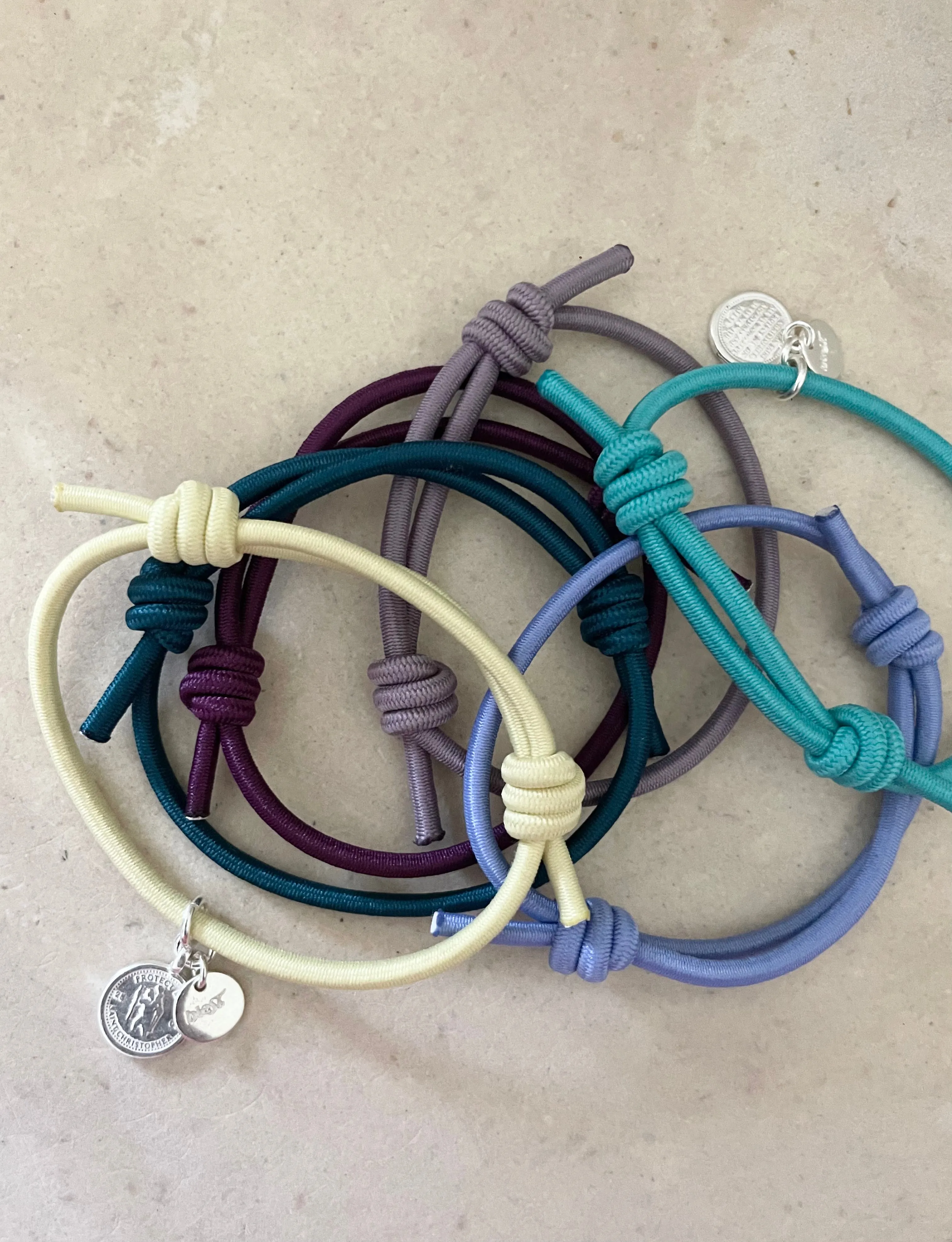 KNOT BRACELET SEA BLUE