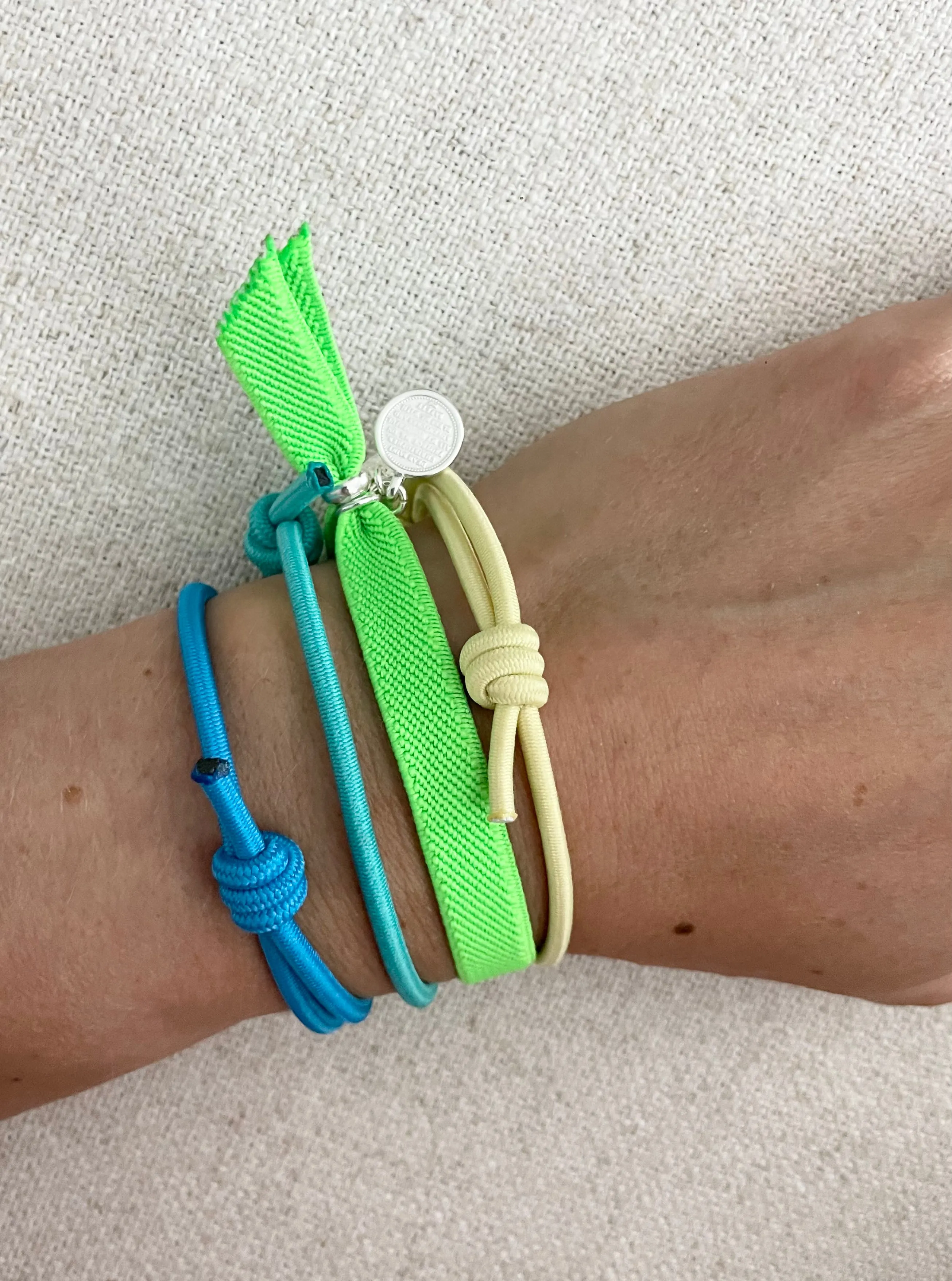 KNOT BRACELET SEA BLUE